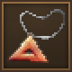 hollowtrianglenecklace